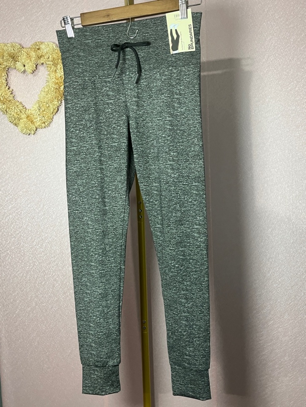 Two Pairs - No Boundaries Heather Gray Women's Jogger Leggings